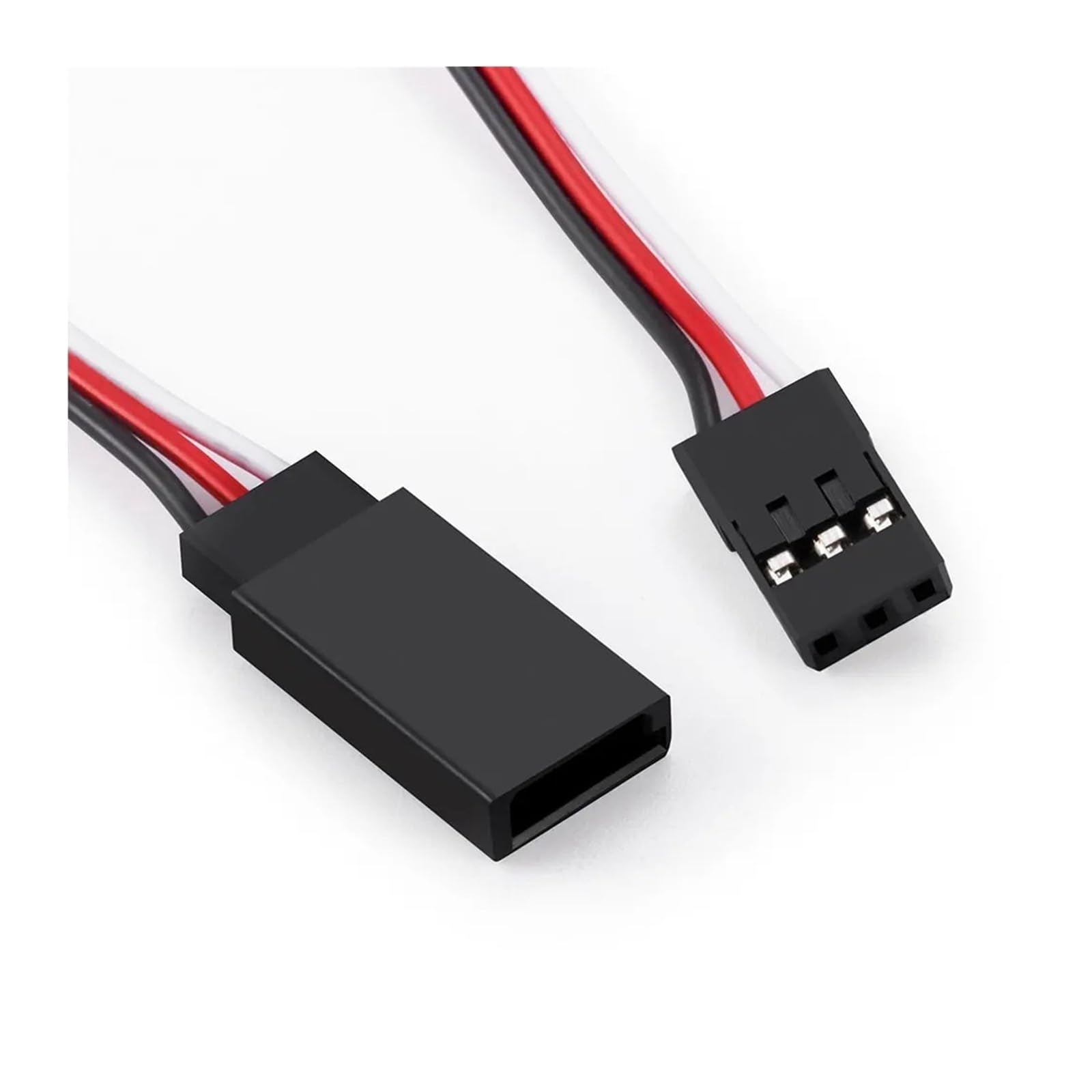 MIBIDAO Magnetic Snap-on JR/ZH1.5 Extension Cable for RC Car Plandeks Lighting Systems (JR Cable)