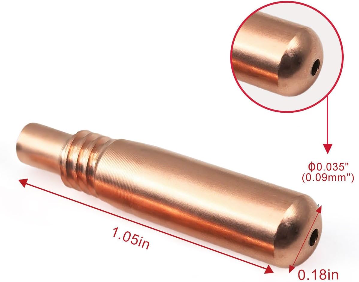 40-PK T-M030 .030" Contact Tips for Miller MDX Acculock Multimatic MDX-100 MDX-250 TM030 MIG Welding Guns Part