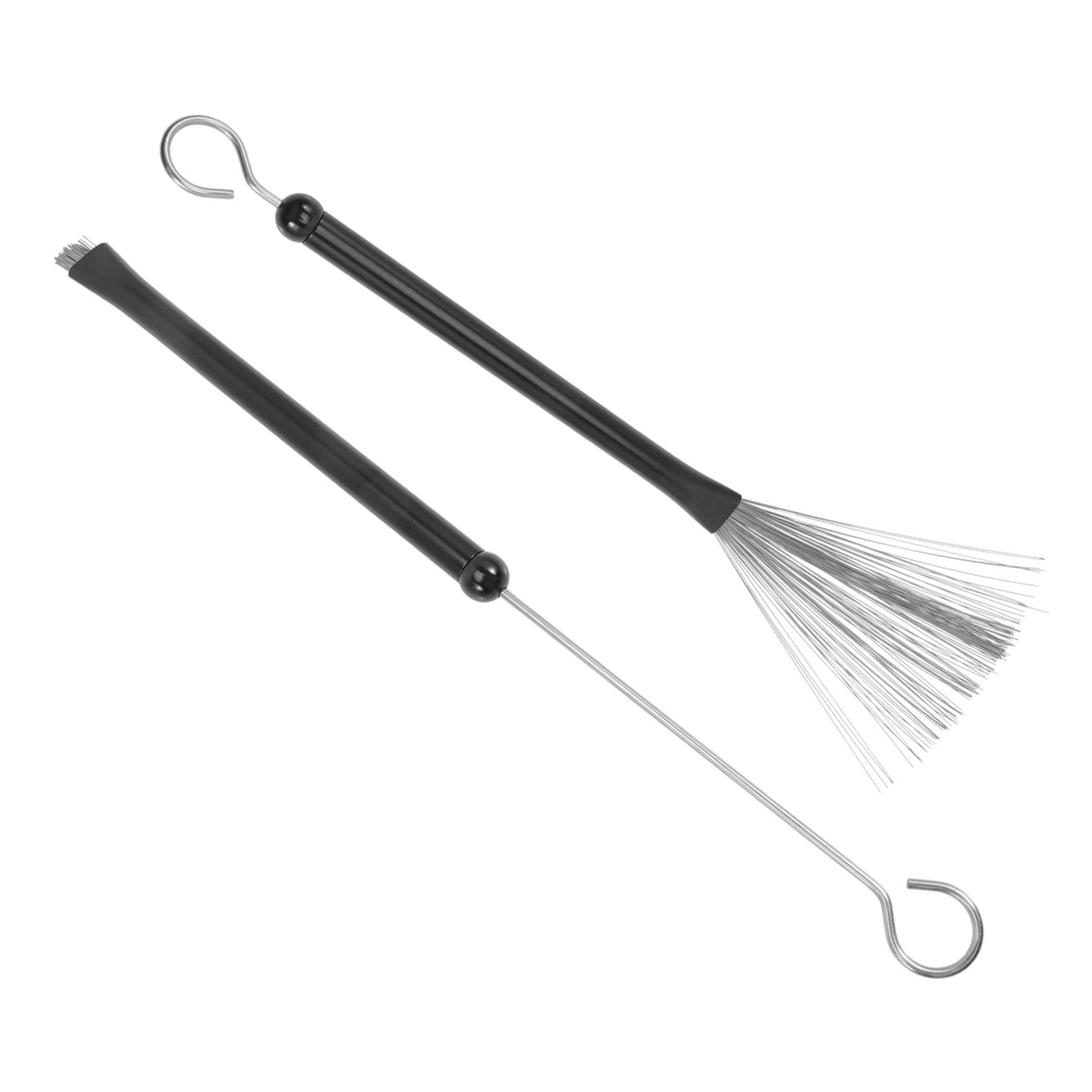 CIMAXIC Durable Metal Handle Drum Brushes Steel Wire Drum Brushes for Special Drum Jazz Drum Accessories for Drummers and Music Enthusiasts