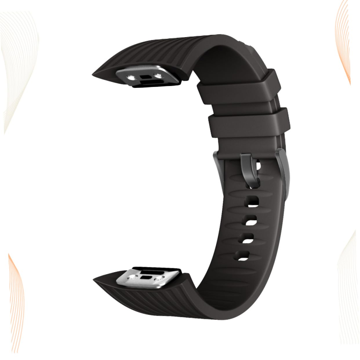 Artibetter 2 Correas De Muñeca Para Reloj Inteligente Talla L De Silicona Material Versátiles Para Deportes Trabajo Y Viajes.