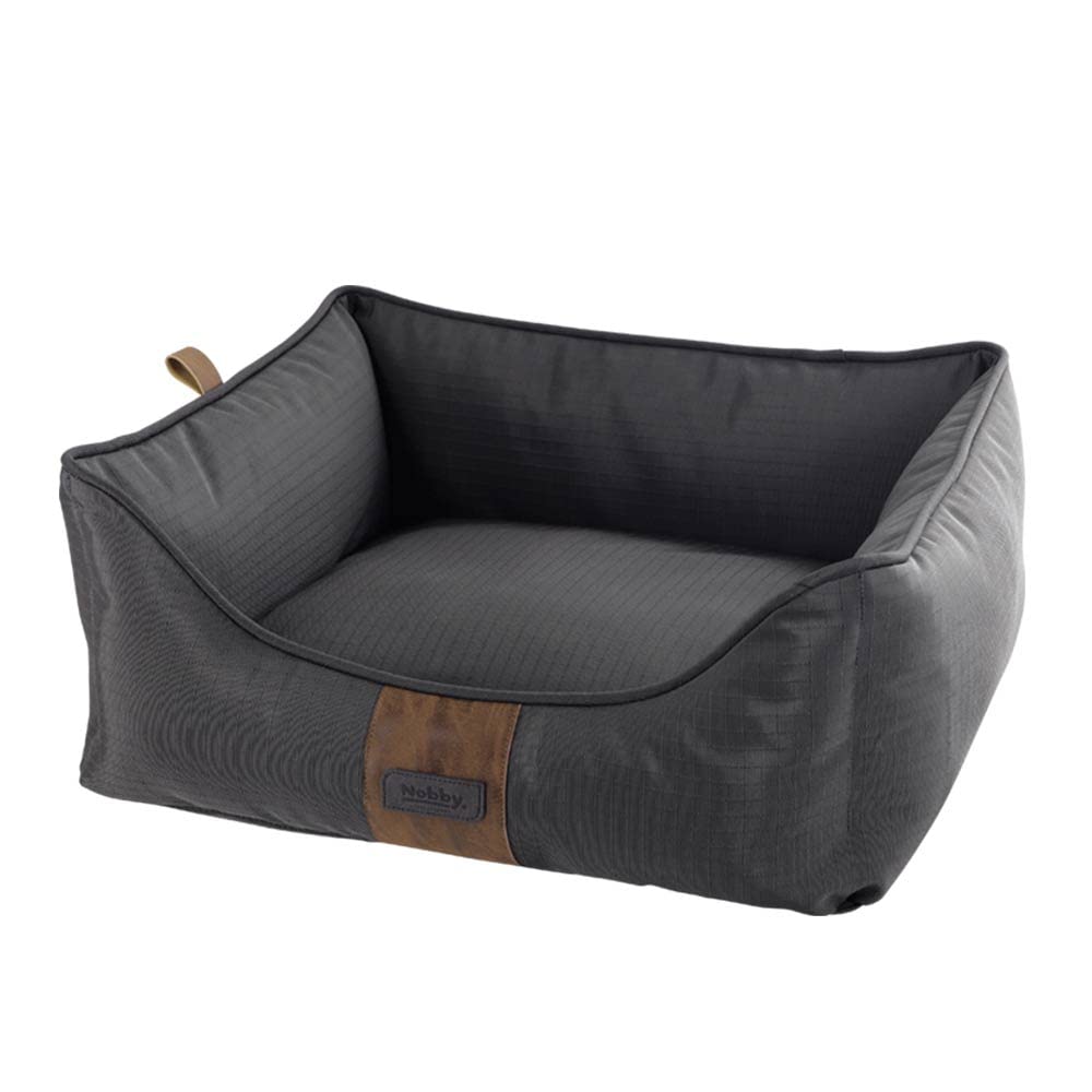 Niche pour chien Nobby ZALO lit rectangulaire gris contre stress canin