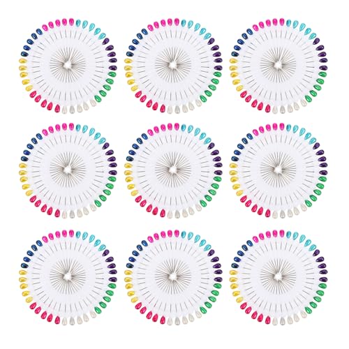 Spilla con perle da matrimonio: perfetta per contrassegnare o decorare progetti di cucito o artigianato, bouquet di fiori da matrimonio, fiori all'occhiello, artigianato, abbigliamento, boutonniere ecc., spille per bouquet di perle