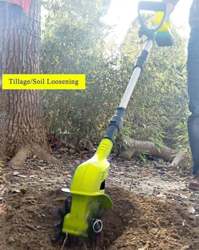 JKSVTF 5200mAh Cordless Electric Rototiller