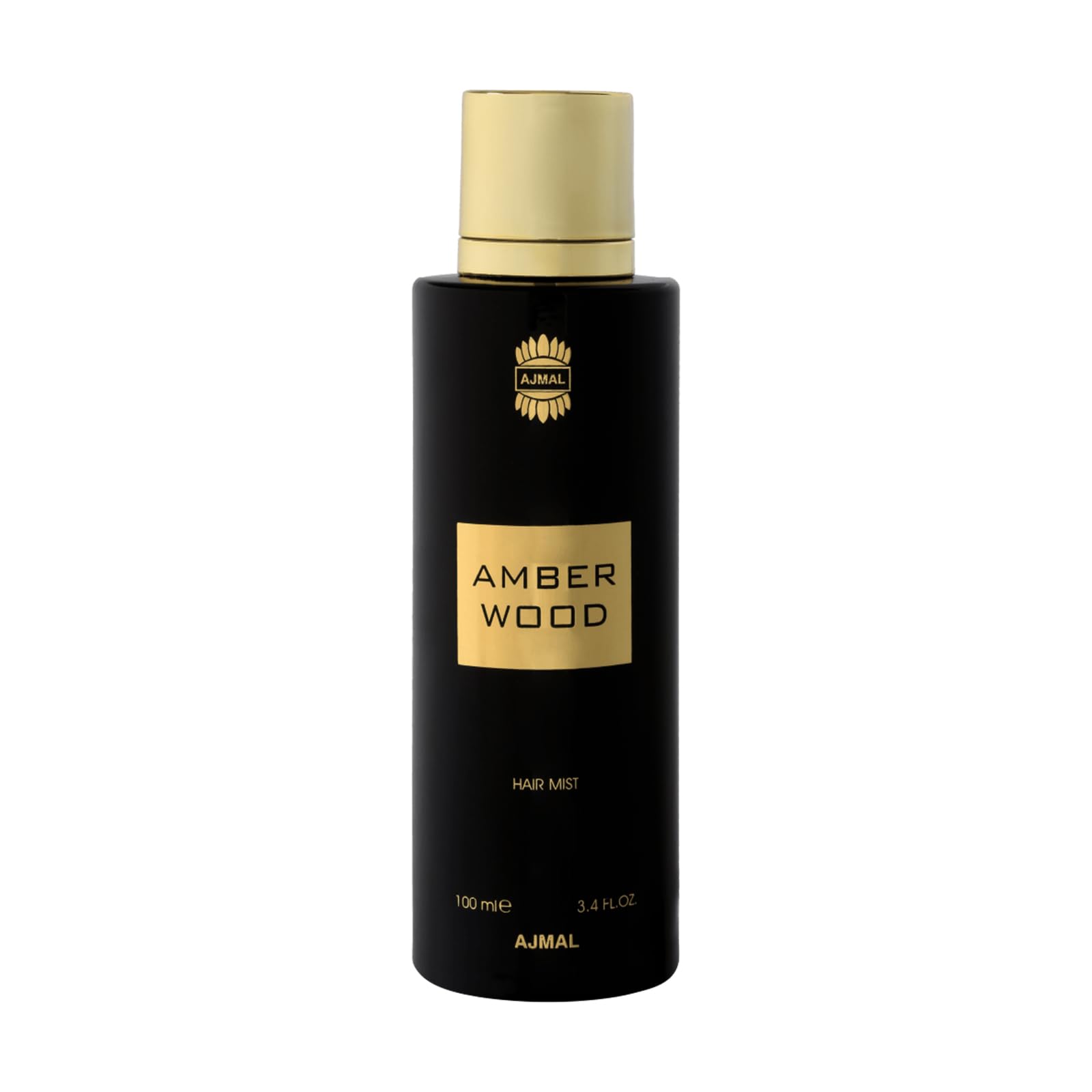 Ajmal Amber Wood Haarspray 100 ml | Fruchtig-blumig-holziger Haarduft für Damen und Herren | Luxuriöses Haarspray | Hergestellt in Dubai