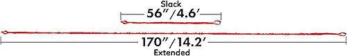 Vista 5 de The Original Bike Bungee Tow Rope MTB & Cycling Stretch Pull Strap for Riding Further with Your Friend, Child, Kids Compatible with Any Bicycle