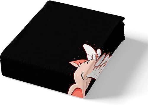 Miniatura 5 de Flying Pig Duvet Cover Queen Size Cartoon Pig Comforter Cover with 2 Pillowcase for Teens Adults Kids Cherry Blossoms Bedding Set Pink Animals