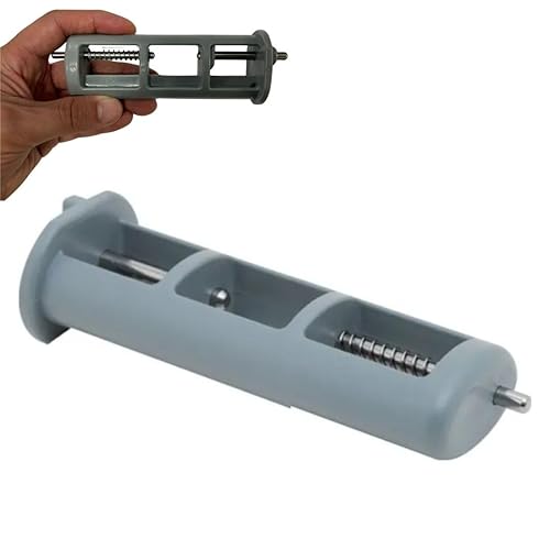 Commercial Toilet Tissue Roller Spindle, Universal Fit, Anti-Theft Pin, Gray