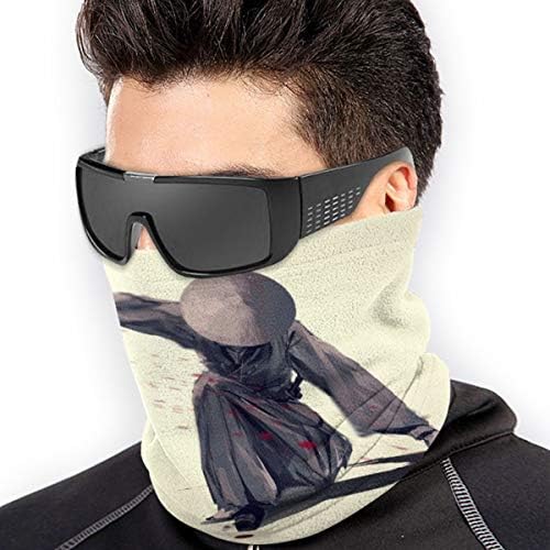 Winter Neck Gaiter Mask-Japanese Samurai Neck Warmer Sports Protective Items