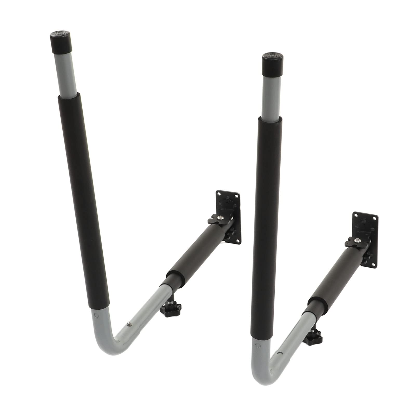 Qqmora Bastidores de Almacenamiento para Kayak de Alta Resistencia con Espuma EVA para Uso en Interiores y Exteriores, Colgador para Tabla de Surf y Bicicleta de Aleación de Aluminio