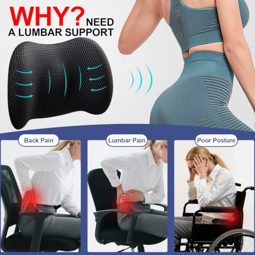 BYMECOST Lumbar Support Pillow for Car