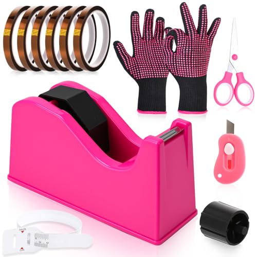 Distributeur de ruban adhésif thermique et gants sublimation | Lot complet 12 pièces