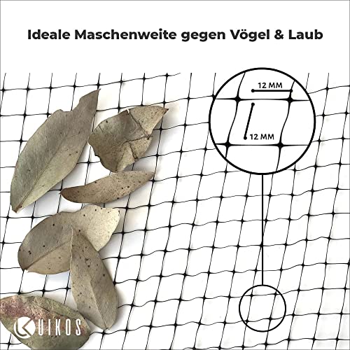 Teichnetz von UIKOS – Vogelschutznetz engmaschig 5x4m