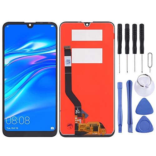 Écran LCD pour Huawei Y7 2019 noir bloc tactile pour réparer afficheur cassé