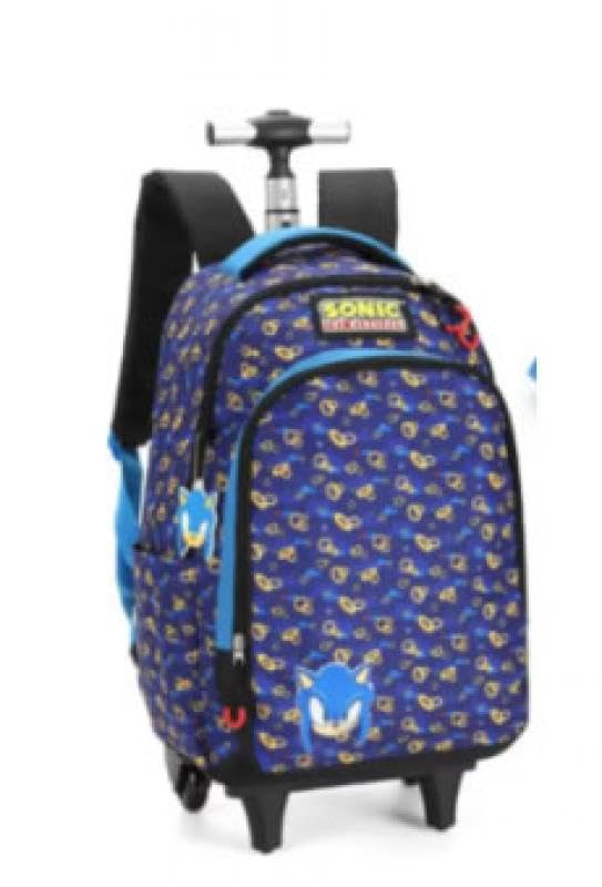 MOCHILA SONIC - COM RODAS AZUL - MC47015SO