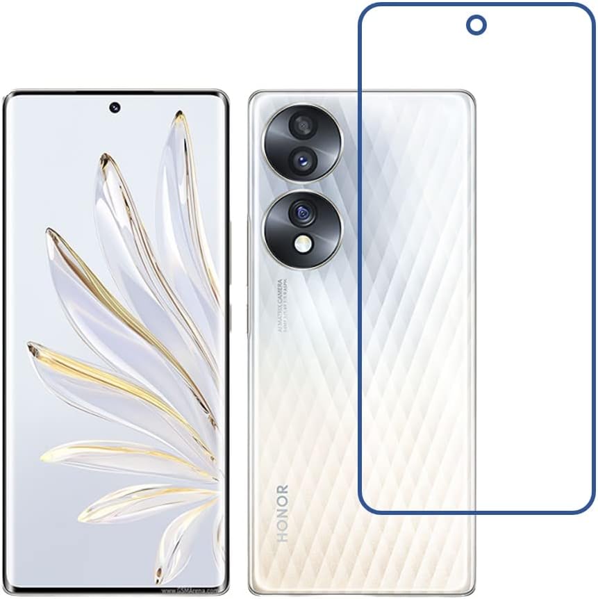 DVTECH� TPU Protective Ultra Clear Unbreakable Screen Protector for Honor 70 (Not a Tempered glass)