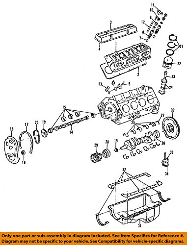 Aceite de motor pan General Motors 12557558 carter de repuesto
