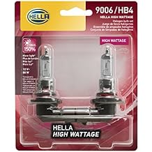 HELLA 9006 80WTB Twin Blister High Wattage Bulbs, 12V, 2 Pack