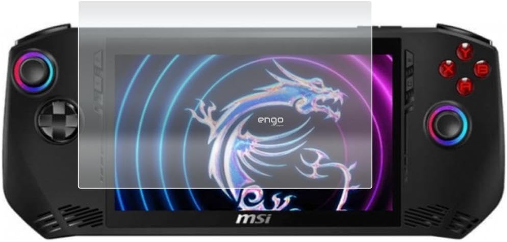 Engo MSI Claw A1M 7 inç Mat Ekran Koruyucu Şeffaf Oyun Konsolu