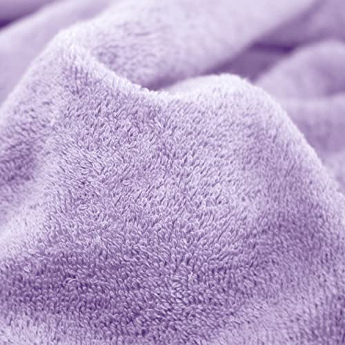 Möve Superwuschel soap cloth 30 x 30 cm made of 100% cotton, lilac - Image 2