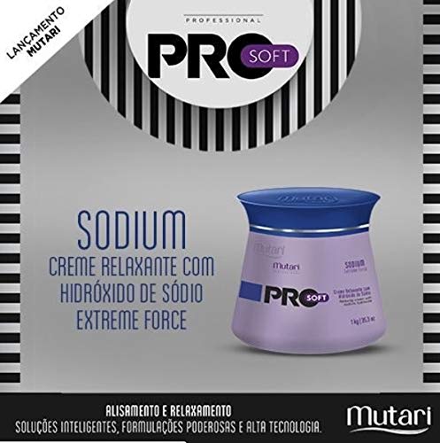Sodium Creme Relaxante Extreme Force - Pro Soft Prof 1 Kg, Mutari