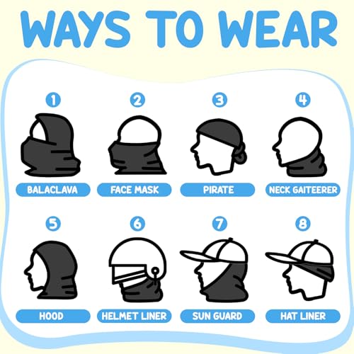 Sukeen Kids Summer Balaclava for Boys Girls UV Sun Protection Face Cover Cooling Face Mask Breathable Neck Gaiter for Outdoor4