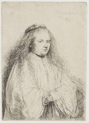 Toile Rembrandt Sainte Catherine pour une décoration murale de salon élégante