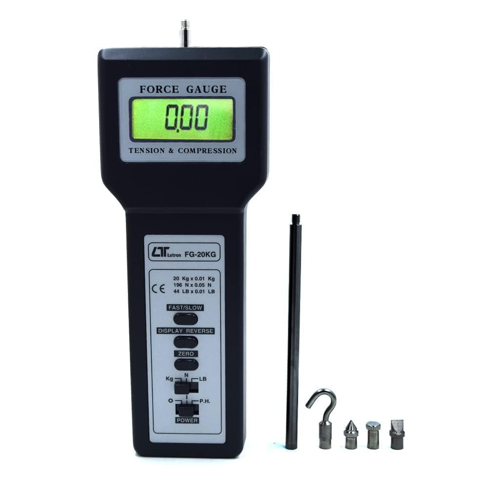 Electronic Digital Force Gauge for Tension & Compression Capability - Model: FG-5000A (Range: 5000 g | 176.40 oz | 49.03 Newton)-image-9
