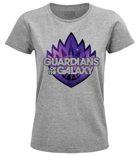 Marvel Women's WOGUGAMTS159 t Shirt, Grey Heather, L