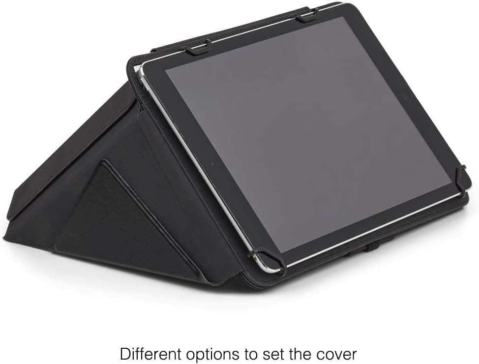 4-in-1 Tablet/iPad Sun Shade Lux Cover with Built-in Hood - Screen Shade, Privacy, Heat Protection, Contrast Enhancement - Universal Self-Standing Cover for 9,7”-11” - Black