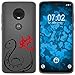 Produktbild PhoneNatic Case kompatibel mit Motorola Moto G7 Silikon-Hülle Tierkreis Chinesisch M6