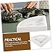 TOBBOMEY Ceramic Water Dish for Reptiles Feeding Bowl for Geckos Snakes and Lizards Stable Design for and Comfortable Mealtime Reptile Food Basin