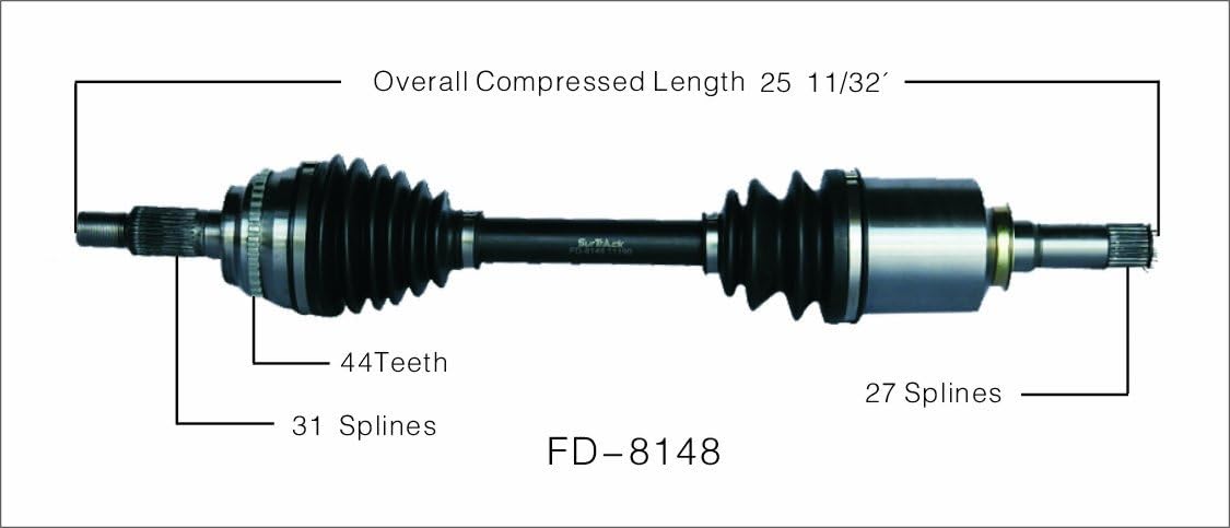 FD-8148 CV Axle Shaft