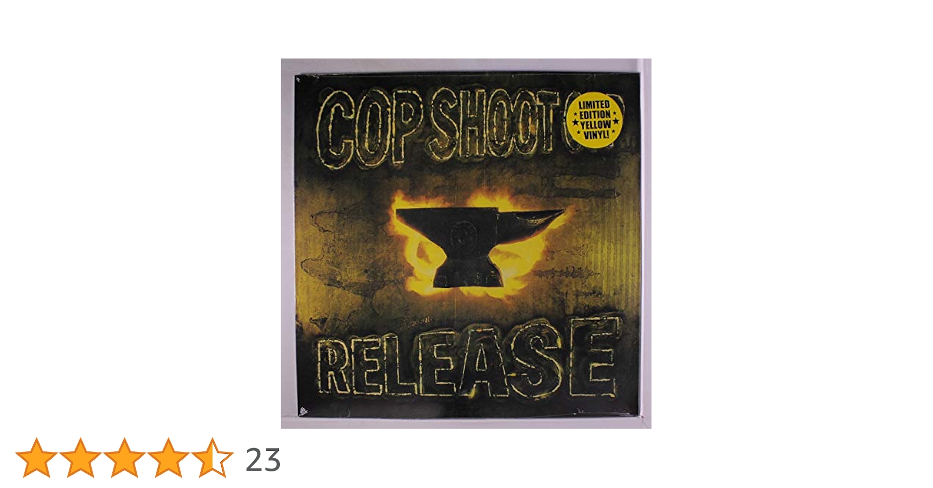 Cop Shoot Cop Release LP Vinyl レコード Cop Shoot Cop Release LP Vinyl レコード