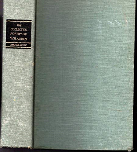 1945 COLLECTED POEMS OF W.H AUDEN GIFT IDEA [Ha... B0854N7D3J Book Cover