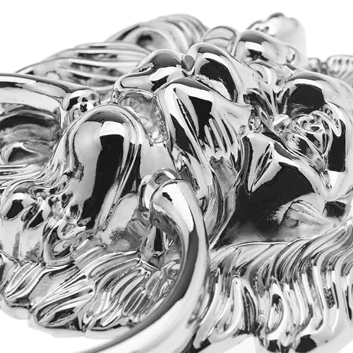 Türklopfer Antik Türklopfer Mit Löwenkopf-Motiv Metall Türklopfer Für Kommode Schublade Schrank Antike Polsterung Schmiedeeisen