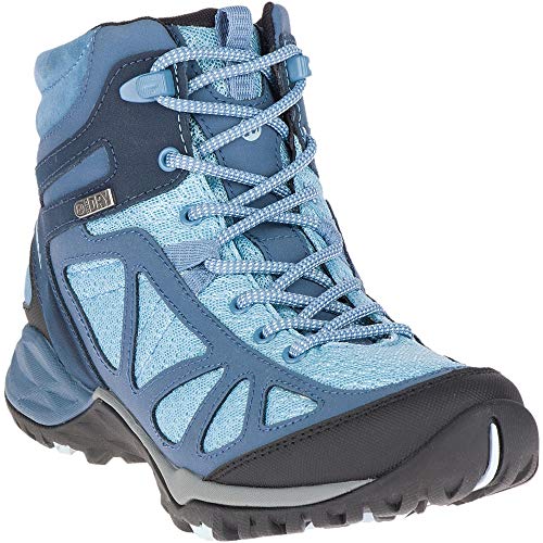 Merrell Merrell Women's Siren Sport Q2 Mid Waterproof Boot, blue, 5 Medium US
