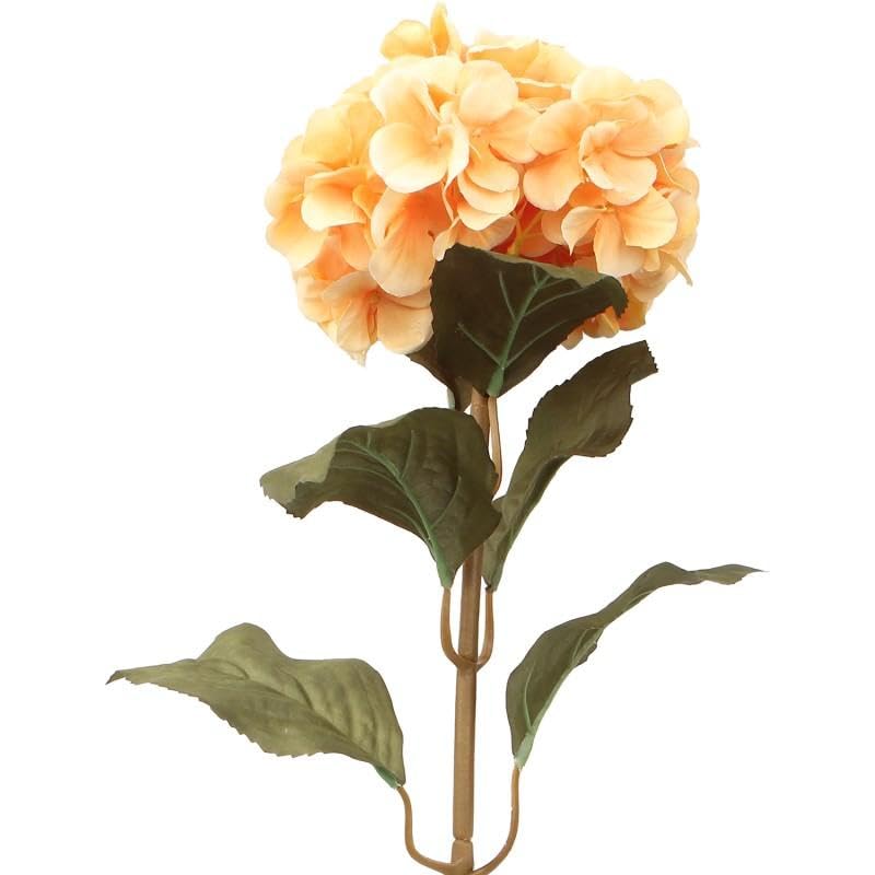 Fleurs artificielles de 85 cm jaunes pour illuminer un grand vase de salon rustique moderne
