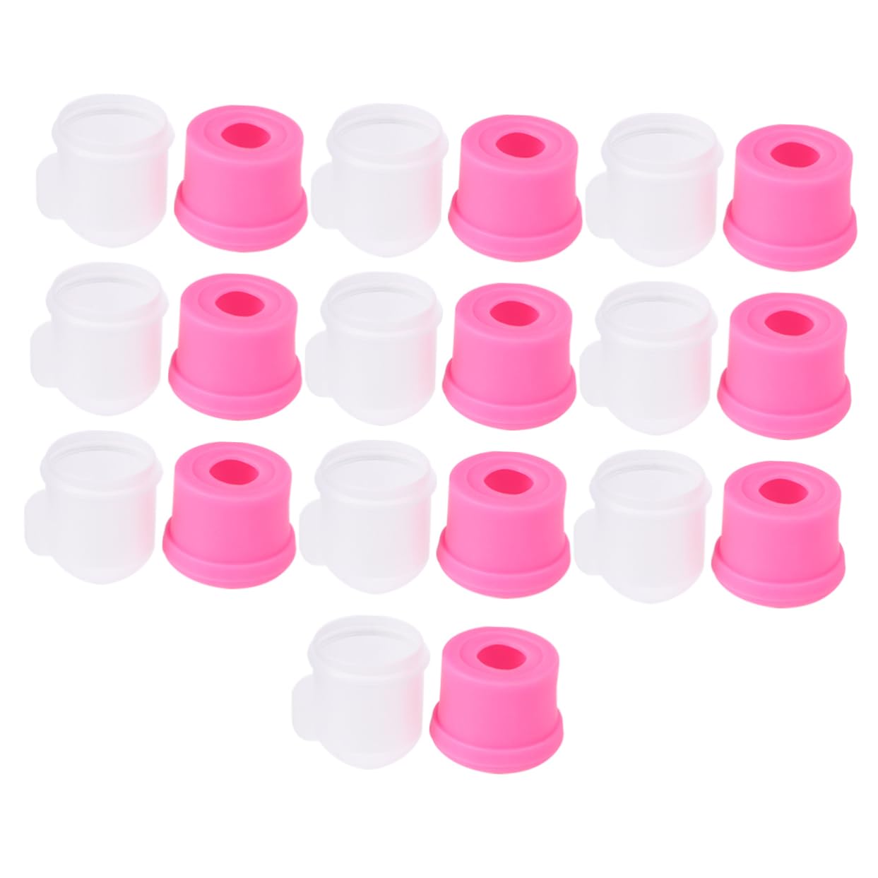 HAPINARY Nail Covers Gel Removal Kit 10pcs Nail Soaker Covers for Manicure Tools