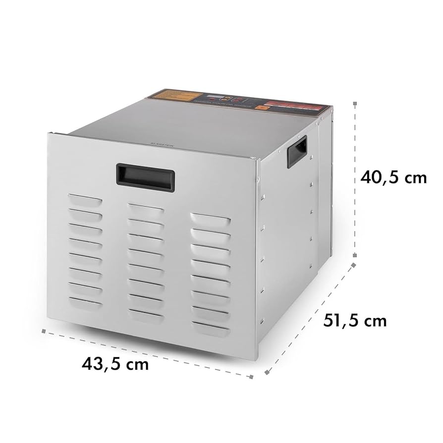 KLARSTEIN Captain Jerky 110 - Essiccatore, 1000 W, Temperatura