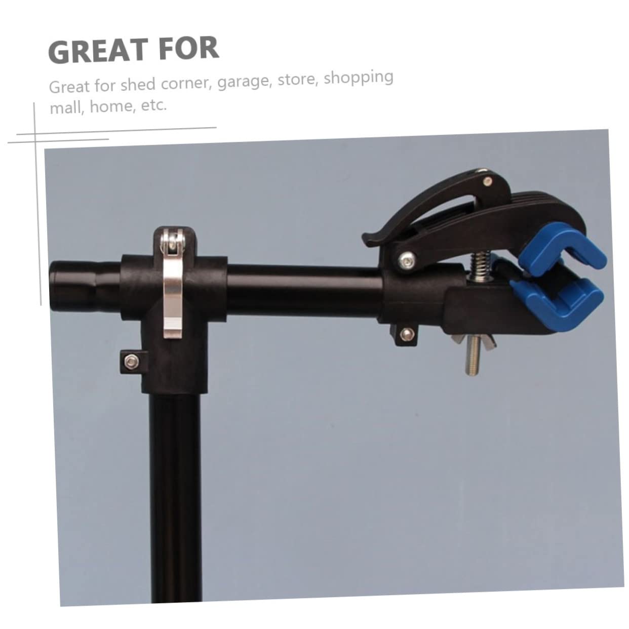 1 Pc Soporte De Reparación De Bicicletas Almacenamiento De Montaje En Pared Resistente Soporte para Colgar Bicicletas Gancho De Pared Vertical Acero De Alto Carbono