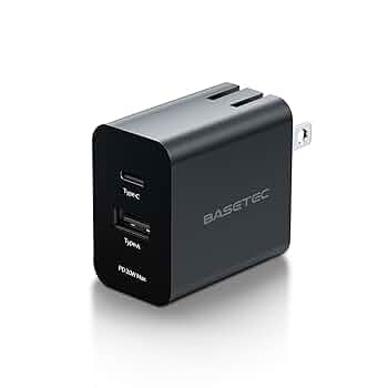 Amazon | 【BASETEC】ACアダプター 充電器 急速充電器 ケーブル