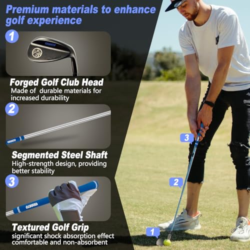 image for Yamato Forged Golf Wedge CNC Milled for Right Hand Men Golf Sand, Pitc