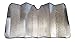 New Silver Double Bubble Super Jumbo Windshield Sun Shade Cars Trucks SUVS (67'' x 31.5'' (SJ))