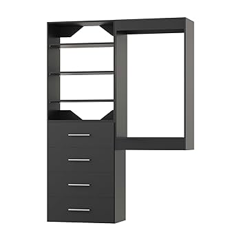 Choco closet◎　1207 Amazon.com: MODCART Modular Closet System, 55