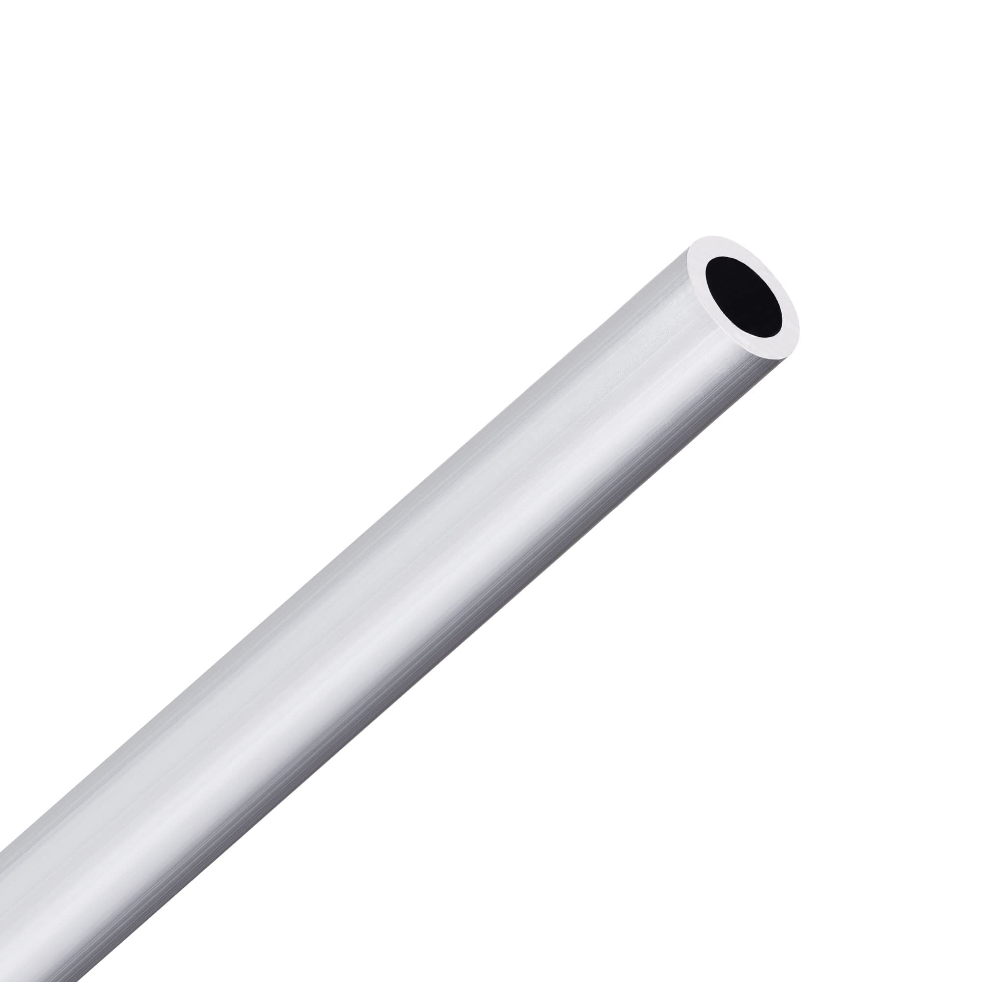 Tube Aluminium 6063 Sourcing Map - 12mm Extérieur/10mm Intérieur, 25cm Long, Lot De 2