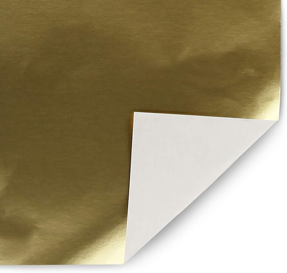Hygloss Products 81055 , Inc Metallic Foil Paper 10 x 13 Inch, 50 Sheets, 10" x 13", Silver : Arts, Crafts & Sewing