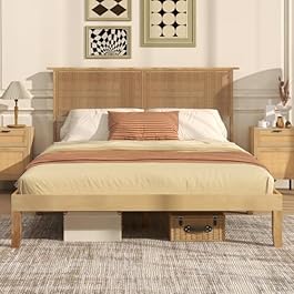 Giantex Queen Size Rattan...