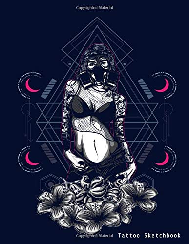 Tattoo Sketchbook: Tattoo Idea Planner | Logbook | Designs New Art in tattooing | Japanese and Traditional Tattoo Journal | Practice Sketch books for ... Women 8.5 x 11 inch (Creative Art, Band 10)