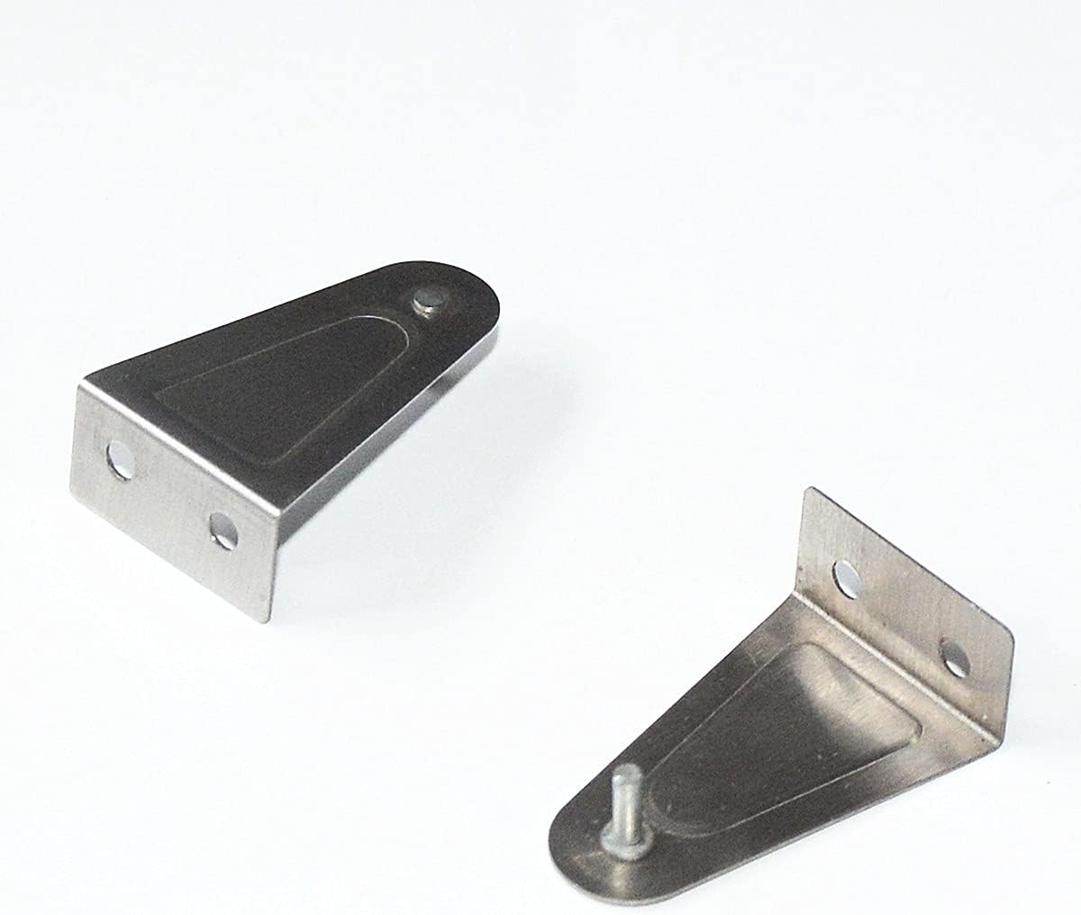 Hold Down Brackets 4pcs Metal Blinds Bracket with Screws Blind Bottom