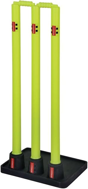 Gray Nicolls Outdoor Team Sports Official Solid Rubber Base Cricket Stumps